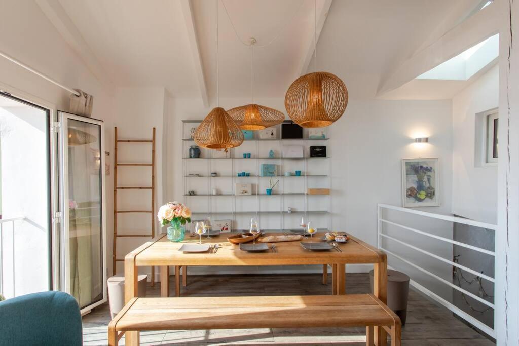 #40 Bright Sea View Suite For 6 2Mins Walk Port & Sea Villefranche-sur-Mer Exterior foto