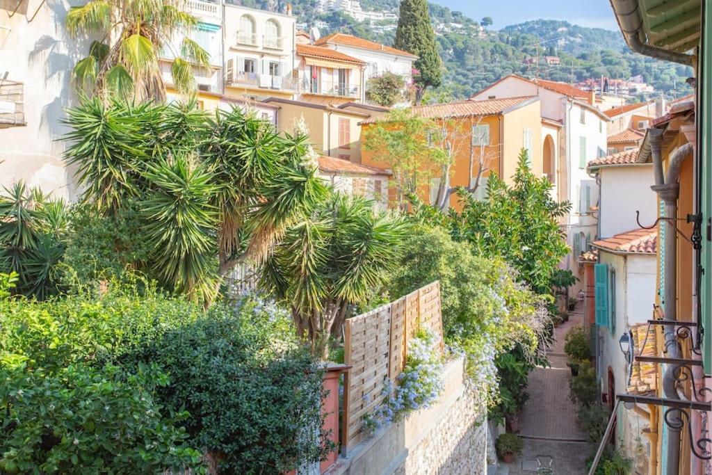 #40 Bright Sea View Suite For 6 2Mins Walk Port & Sea Villefranche-sur-Mer Exterior foto